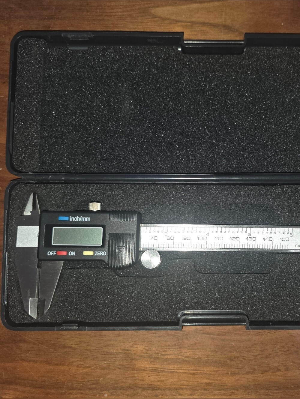 0-150mm/6" Digital Caliper from Pittsburgh with Case